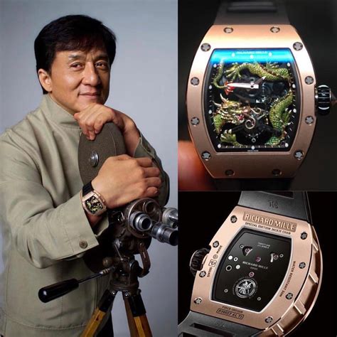 RM 057 : Watch Tourbillon Jackie Chan .